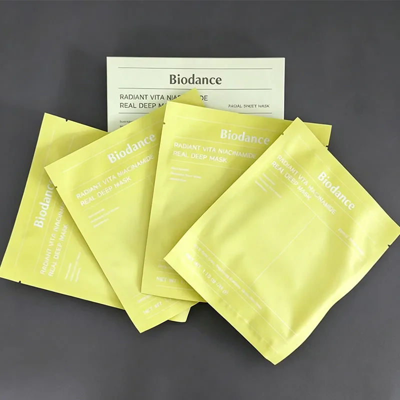 New Biodance Deep Cleansing Facial Mask Gel Toner Cotton Tablet Collagen Essence Liquid Moisturizing Natural Skincare Products