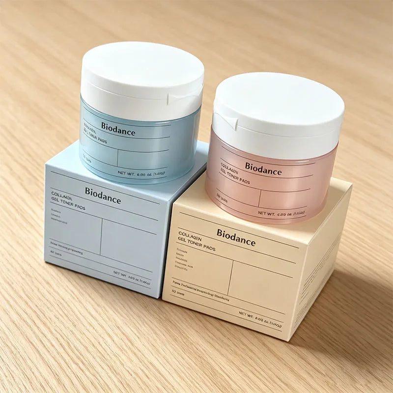 New Biodance Deep Cleansing Facial Mask Gel Toner Cotton Tablet Collagen Essence Liquid Moisturizing Natural Skincare Products